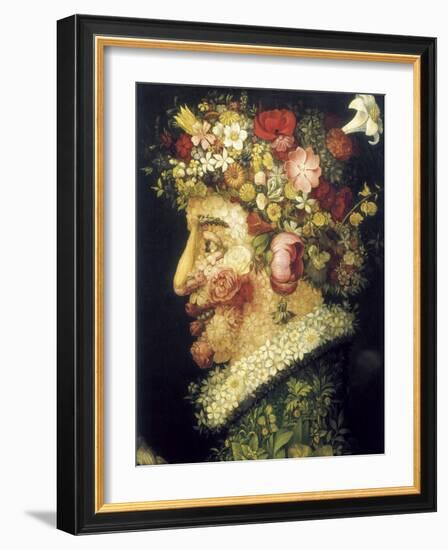 The Spring-Giuseppe Arcimboldo-Framed Art Print