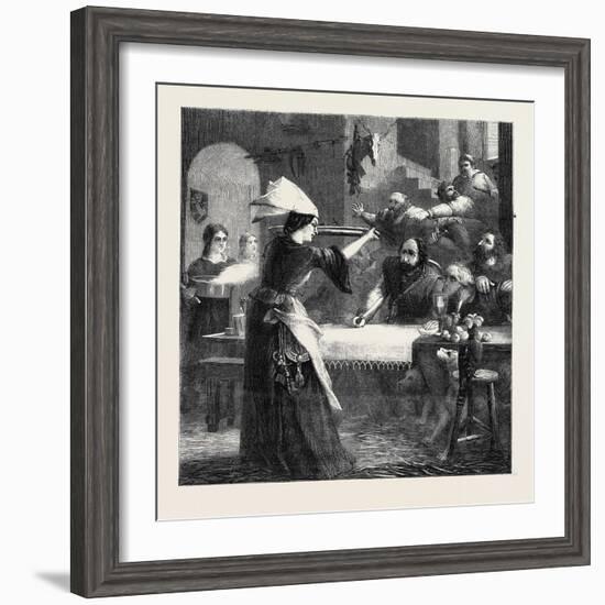 The Spur in the Dish-William Bell Scott-Framed Giclee Print