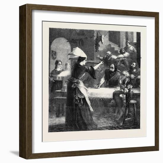 The Spur in the Dish-William Bell Scott-Framed Giclee Print