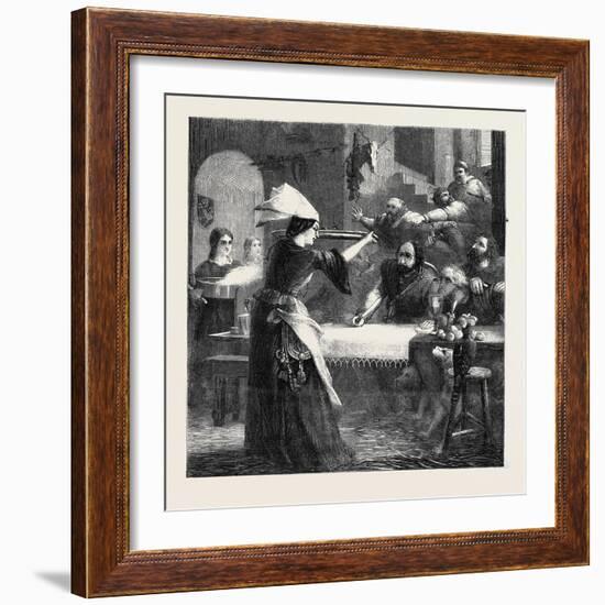 The Spur in the Dish-William Bell Scott-Framed Giclee Print