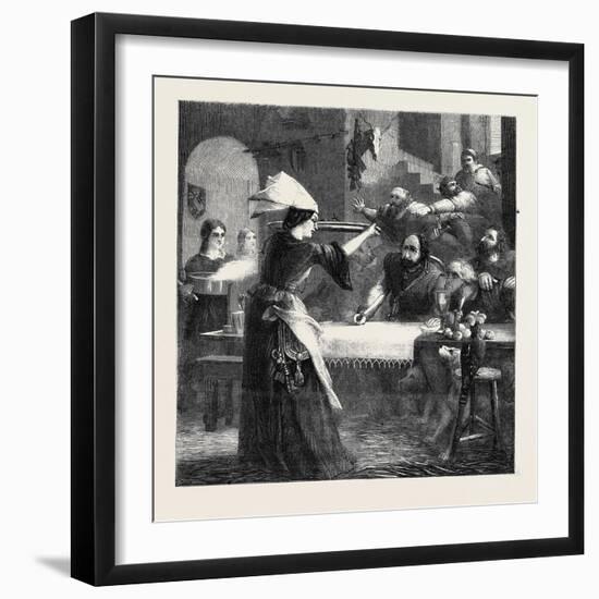 The Spur in the Dish-William Bell Scott-Framed Giclee Print