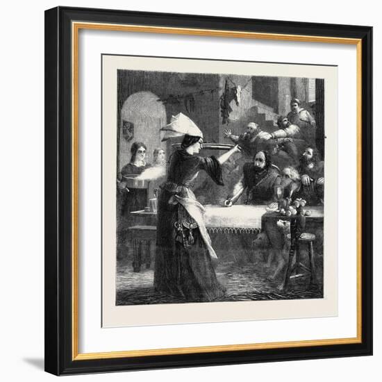 The Spur in the Dish-William Bell Scott-Framed Giclee Print