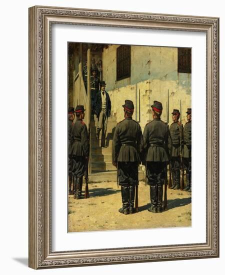 The Spy-Vasili Vasilyevich Vereshchagin-Framed Giclee Print