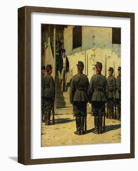 The Spy-Vasili Vasilyevich Vereshchagin-Framed Giclee Print