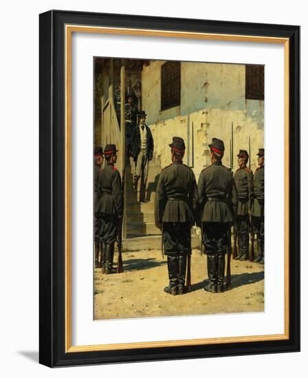 The Spy-Vasili Vasilyevich Vereshchagin-Framed Giclee Print