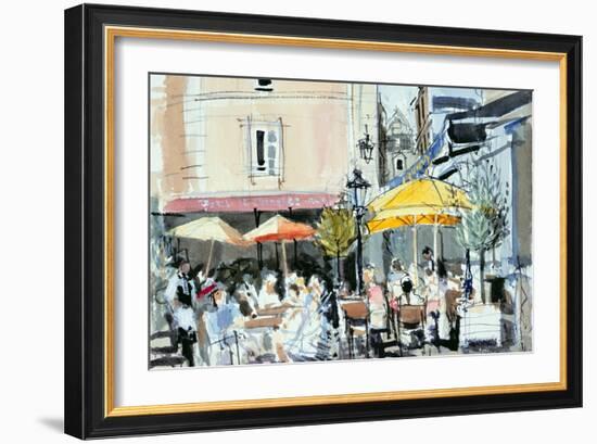 The Square at St. Malo-Felicity House-Framed Giclee Print