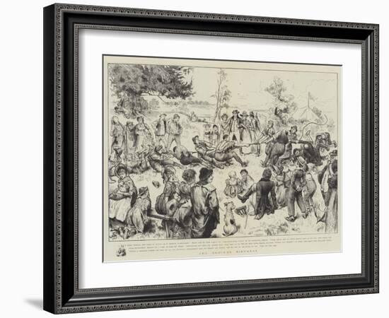 The Squire's Birthday-Frederick Barnard-Framed Giclee Print