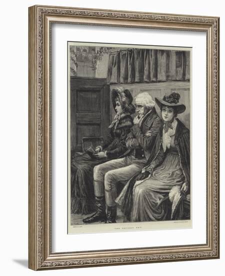 The Squire's Pew-Frank Dadd-Framed Giclee Print