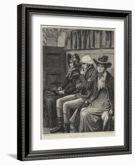 The Squire's Pew-Frank Dadd-Framed Giclee Print