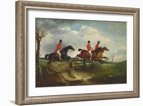 The Squire with the Quorn, c.1827-John E. Ferneley-Framed Giclee Print