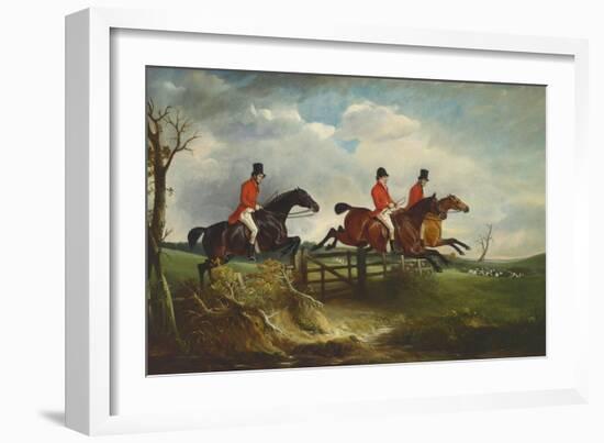 The Squire with the Quorn, c.1827-John E. Ferneley-Framed Giclee Print