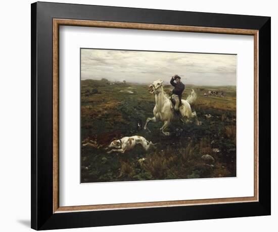 The Squire-Alfred Wierusz-Kowalski-Framed Giclee Print