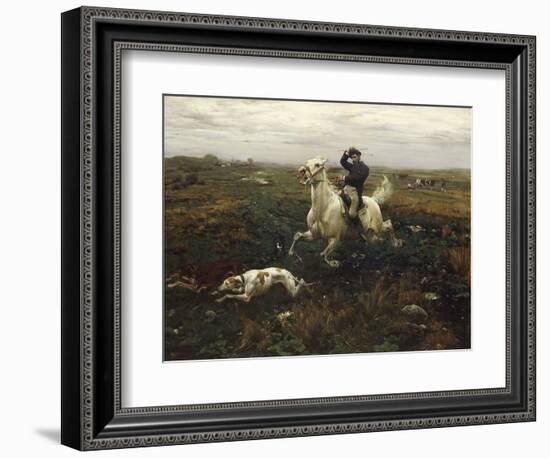 The Squire-Alfred Wierusz-Kowalski-Framed Giclee Print