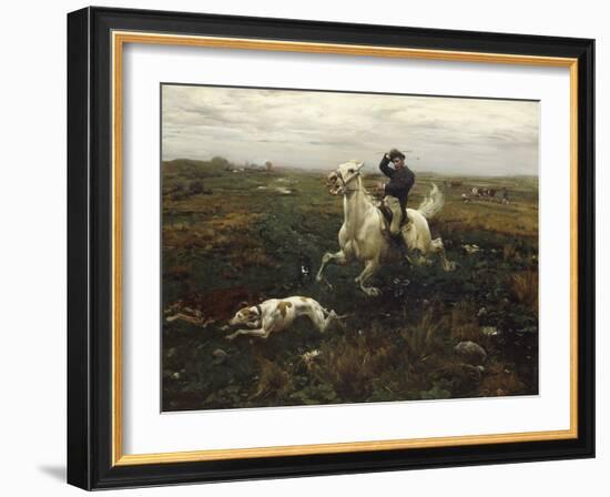 The Squire-Alfred Wierusz-Kowalski-Framed Giclee Print