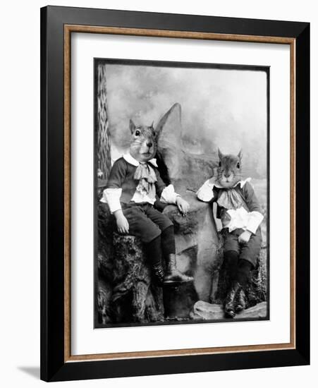 The Squirrelton Twins-Grand Ole Bestiary-Framed Premium Giclee Print