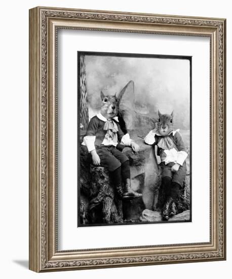 The Squirrelton Twins-Grand Ole Bestiary-Framed Premium Giclee Print