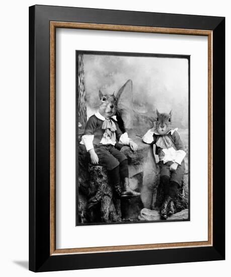 The Squirrelton Twins-Grand Ole Bestiary-Framed Premium Giclee Print