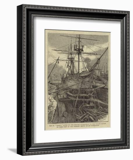 The Ss Alert-null-Framed Giclee Print