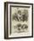 The St Bernard Club Dog Show-Charles Burton Barber-Framed Giclee Print