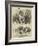 The St Bernard Club Dog Show-Charles Burton Barber-Framed Giclee Print