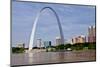 The St Louis Arch from the Mississippi River, Missouri, USA-Joe Restuccia III-Mounted Photographic Print