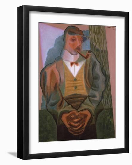 The Stable Lad, 1924-Juan Gris-Framed Giclee Print