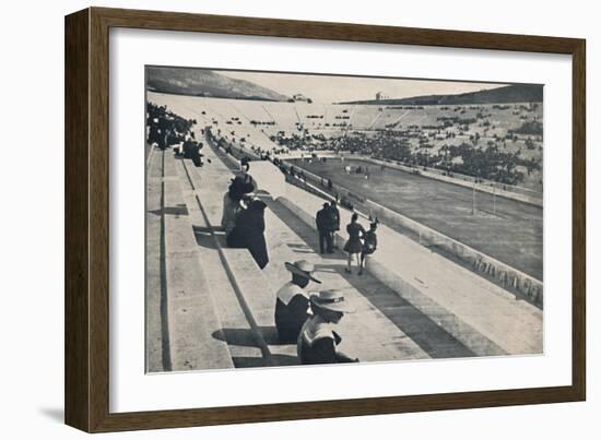 'The Stadium, Athens', 1913-Unknown-Framed Giclee Print