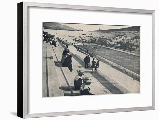 'The Stadium, Athens', 1913-Unknown-Framed Giclee Print