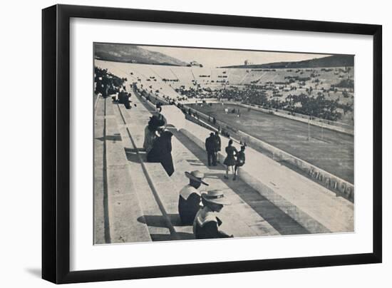 'The Stadium, Athens', 1913-Unknown-Framed Giclee Print