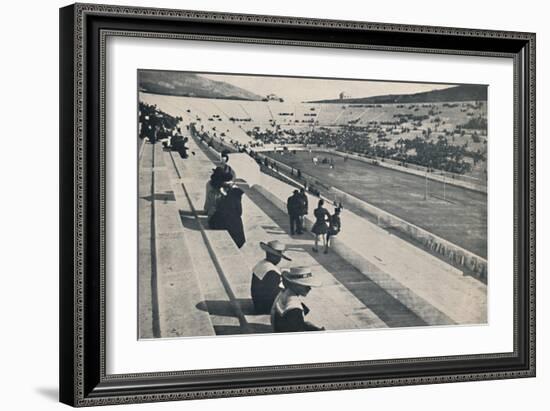 'The Stadium, Athens', 1913-Unknown-Framed Giclee Print