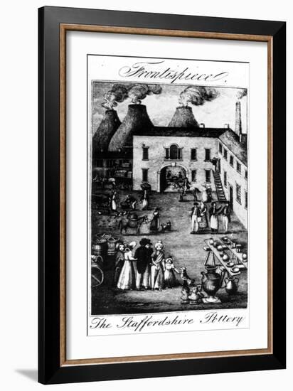 The Staffordshire Pottery, Taken from , 1827-null-Framed Giclee Print