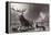 The Stag at Bay-Edwin Henry Landseer-Framed Premier Image Canvas