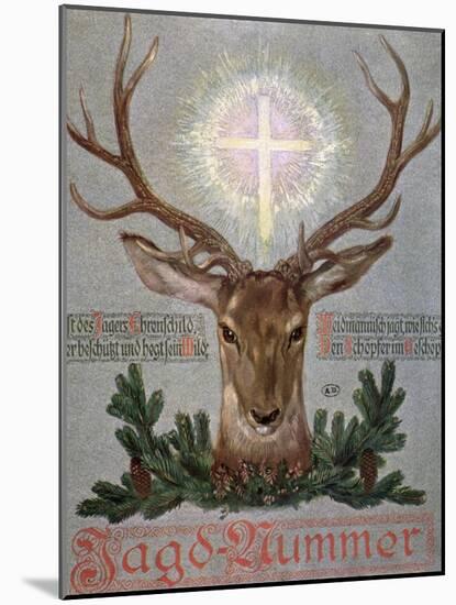 The Stag of St. Hubert-null-Mounted Giclee Print