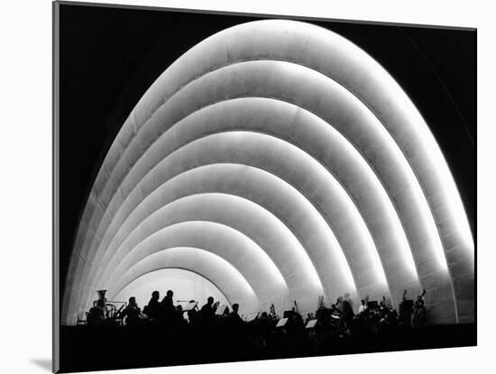 The Stage and Shell of the Hollywood Bowl Was Built in 1929-null-Mounted Photo