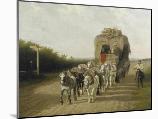 The Stage Coach of Ludlow, 1801-Jacques Laurent Agasse-Mounted Giclee Print