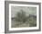The Stagecoach Road Ennery at L'Hermitage, Pontoise-Camille Pissarro-Framed Giclee Print