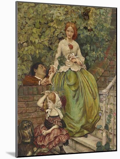 The Stages of Cruelty, 1890 (Watercolour and Bodycolour with Pen and Black Ink)-Ford Madox Brown-Mounted Giclee Print
