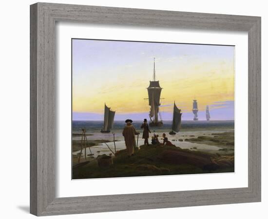 The Stages of Life-Caspar David Friedrich-Framed Giclee Print