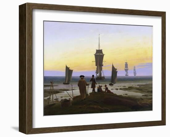 The Stages of Life-Caspar David Friedrich-Framed Giclee Print