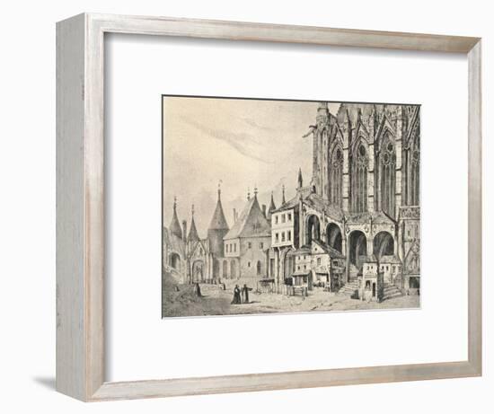 'The Staircase of the Sainte-Chapelle', 1700 (1915)-Unknown-Framed Giclee Print