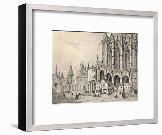 'The Staircase of the Sainte-Chapelle', 1700 (1915)-Unknown-Framed Giclee Print