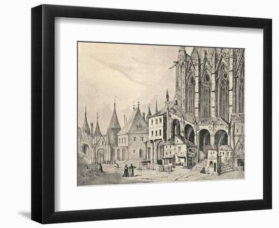 'The Staircase of the Sainte-Chapelle', 1700 (1915)-Unknown-Framed Giclee Print