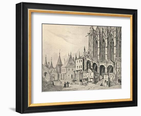 'The Staircase of the Sainte-Chapelle', 1700 (1915)-Unknown-Framed Giclee Print