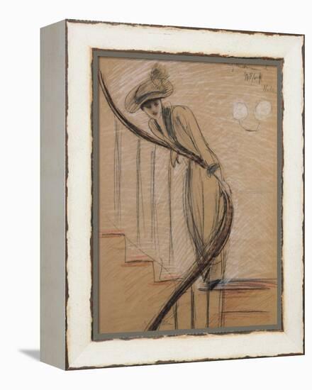 The Staircase-Paul Cesar Helleu-Framed Premier Image Canvas