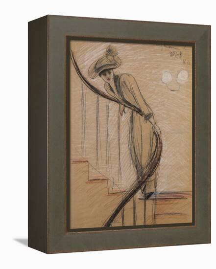 The Staircase-Paul Cesar Helleu-Framed Premier Image Canvas