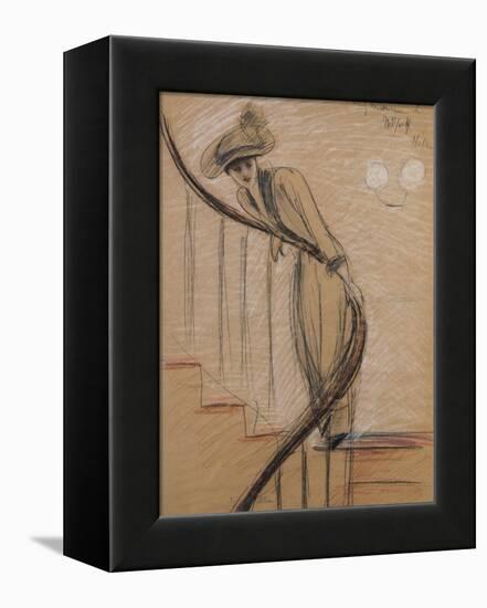 The Staircase-Paul Cesar Helleu-Framed Premier Image Canvas