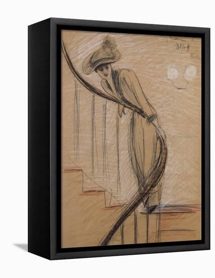 The Staircase-Paul Cesar Helleu-Framed Premier Image Canvas