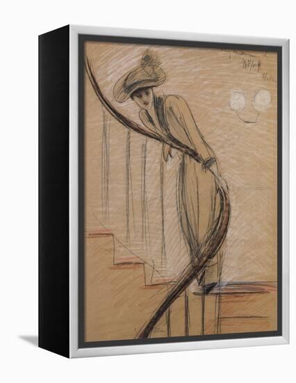 The Staircase-Paul Cesar Helleu-Framed Premier Image Canvas