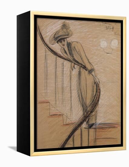 The Staircase-Paul Cesar Helleu-Framed Premier Image Canvas