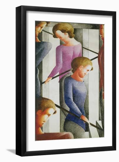 The Staircase-Oskar Schlemmer-Framed Giclee Print